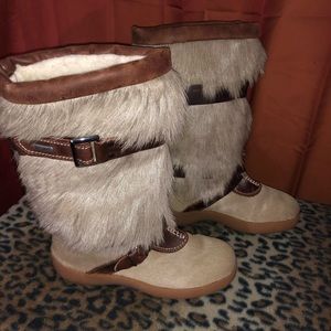 Pajar Goat Fur, Wool Lined Winter Boots